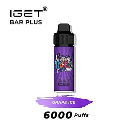 Iget Bar Plus Kit 6000 Grape Ice