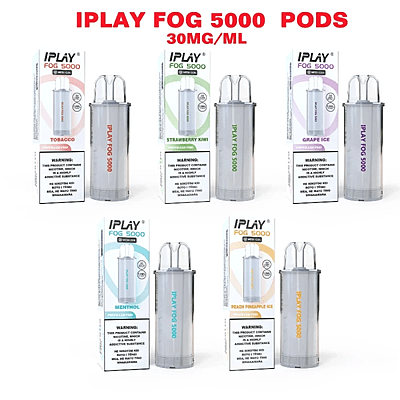 Iplay Fog Pod Tobacco 5K 30mg
