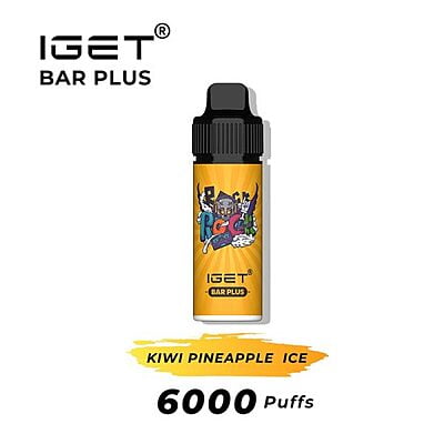 Iget Bar Plus Pods 6000 Kiwi Pineapple Ice