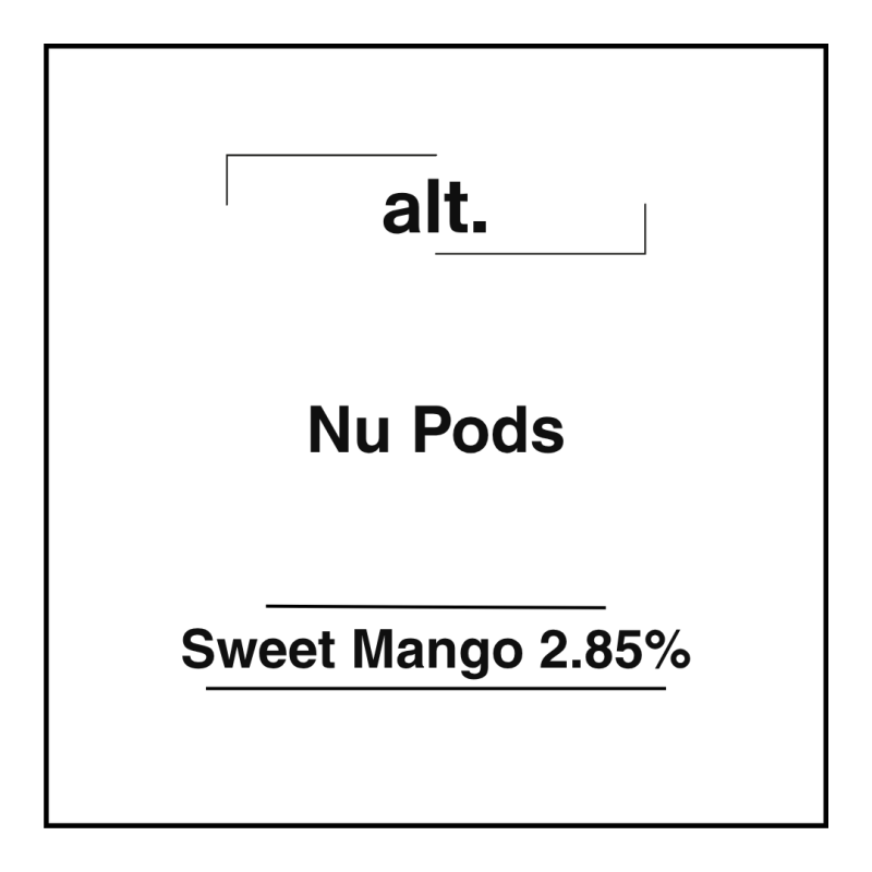 alt. Nu Pods Sweet Mango 2.85%