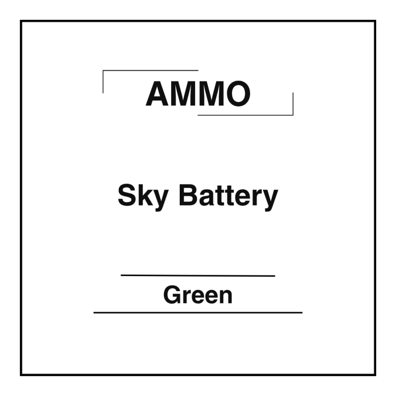 Ammo Sky Battery Green
