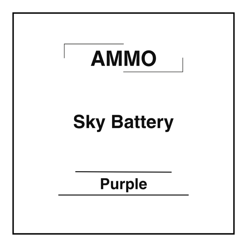 Ammo Sky Battery Purple