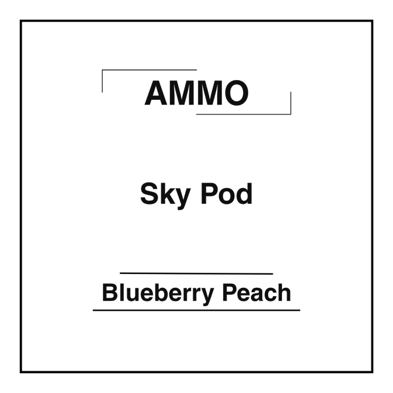 Ammo Sky Pod Blueberry Peach