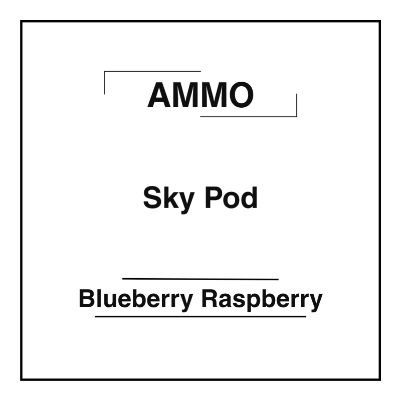 Ammo Sky Pod Blueberry Raspberry