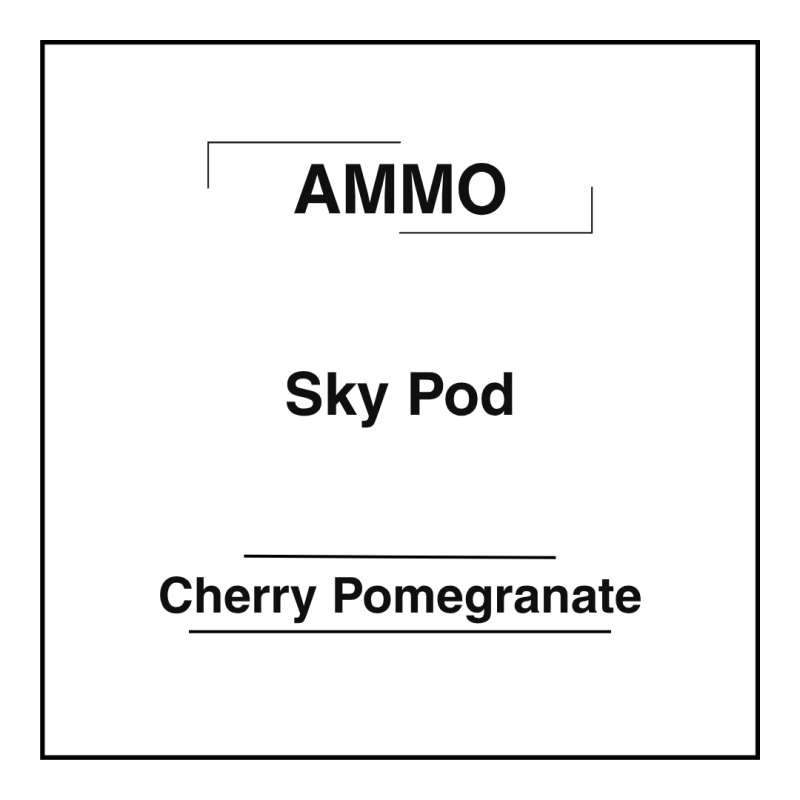 Ammo Sky Pod Cherry Pomegranate