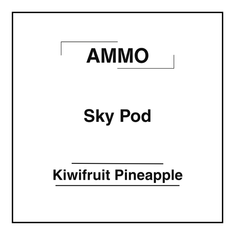 Ammo Sky Pod Kiwifruit Pineapple