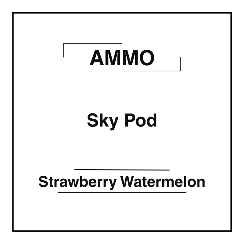 Ammo Sky Pod Strawberry Watermelon