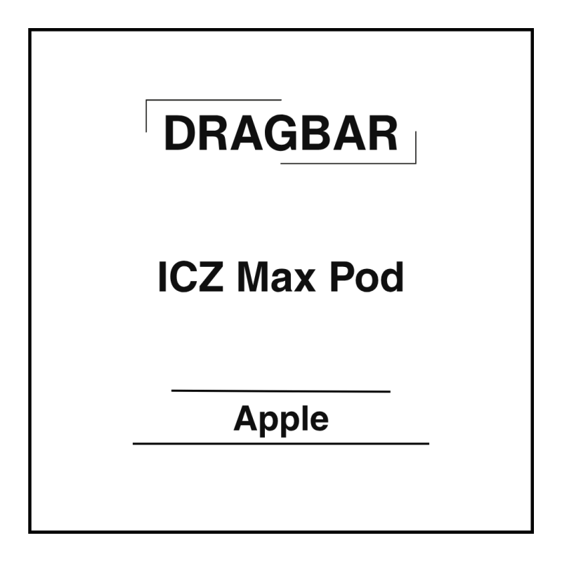 DRAGBAR ICZ Max Pod Apple