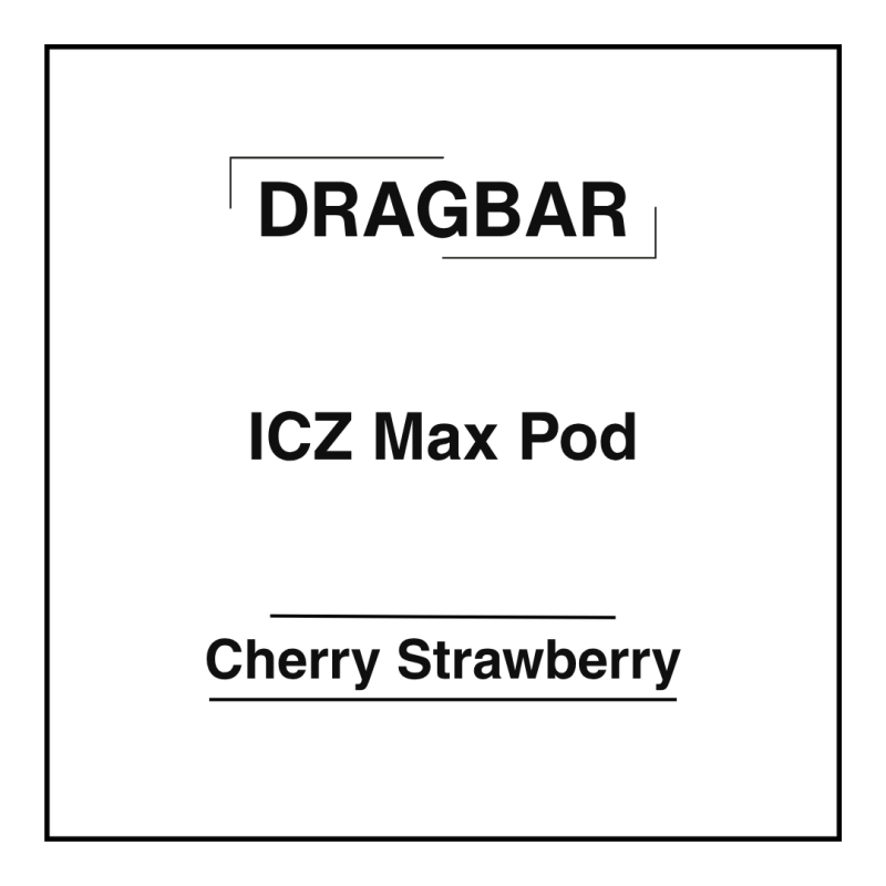 DRAGBAR ICZ Max Pod Cherry Strawberry