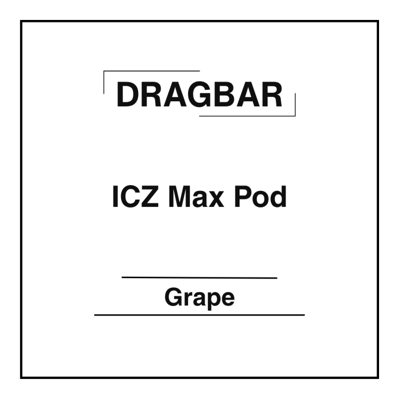 DRAGBAR ICZ Max Pod Grape