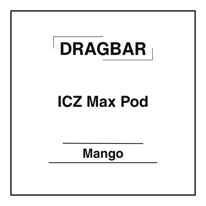 DRAGBAR ICZ Max Pod Mango