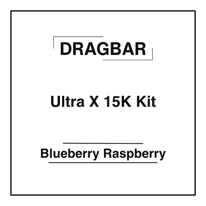 Dragbar Ultra X 15K Kit Blueberry Raspberry