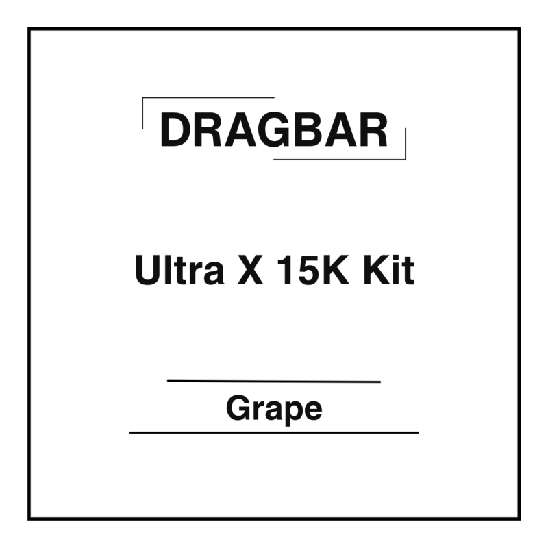 Dragbar Ultra X 15K Kit Grape