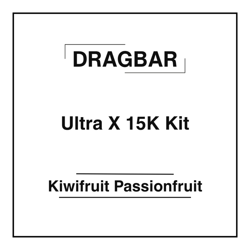 Dragbar Ultra X 15K Kit Kiwifruit Passionfruit
