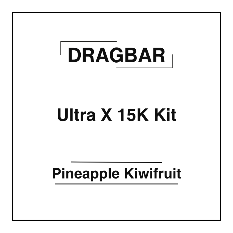 Dragbar Ultra X 15K Kit Pineapple Kiwifruit
