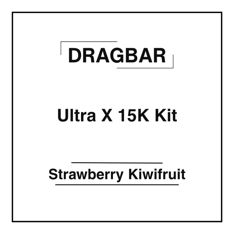 Dragbar Ultra X 15K Kit Strawberry Kiwifruit