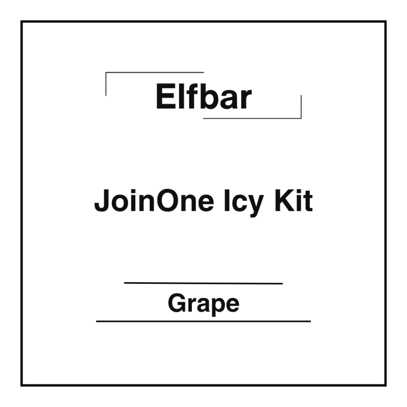 Elfbar JoinOne Icy Kit Grape