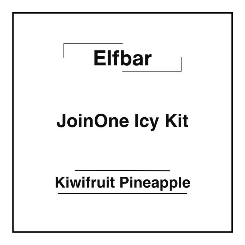 Elfbar JoinOne Icy Kit Kiwifruit Pineapple