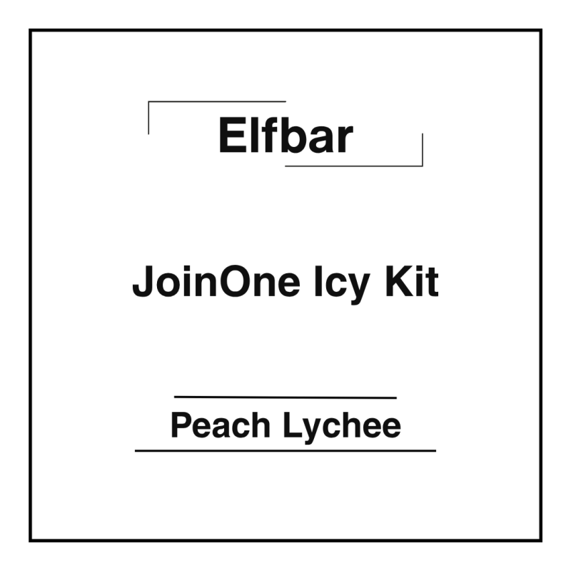 Elfbar JoinOne Icy Kit Peach Lychee