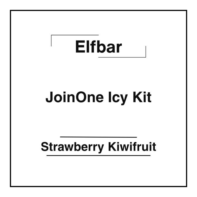 Elfbar JoinOne Icy Kit Strawberry Kiwifruit