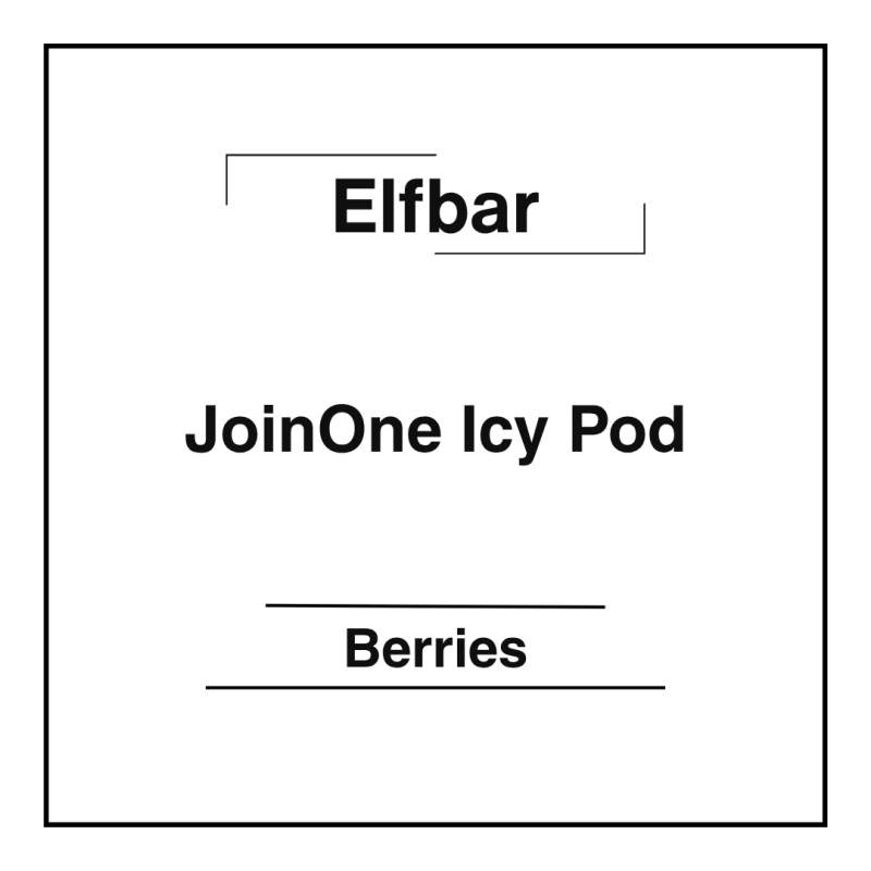 Elfbar JoinOne Icy Pod Berries