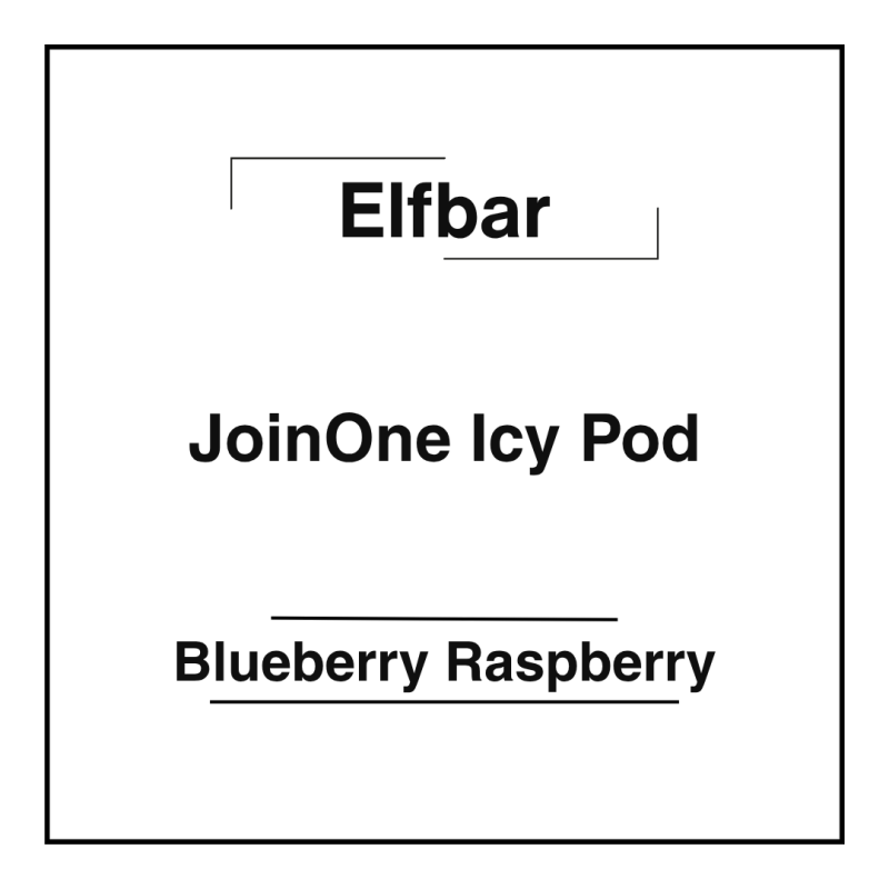 Elfbar JoinOne Icy Pod Blueberry Raspberry