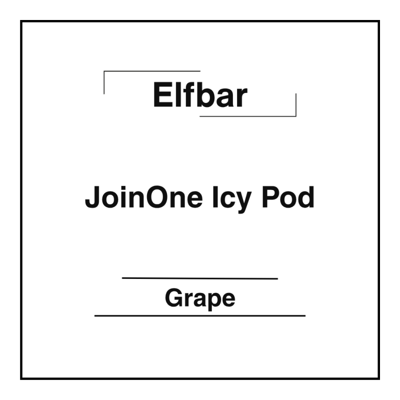Elfbar JoinOne Icy Pod Grape
