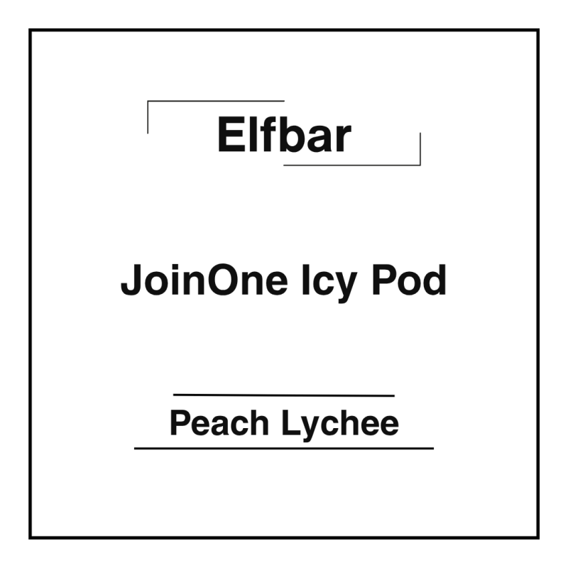 Elfbar JoinOne Icy Pod Peach Lychee