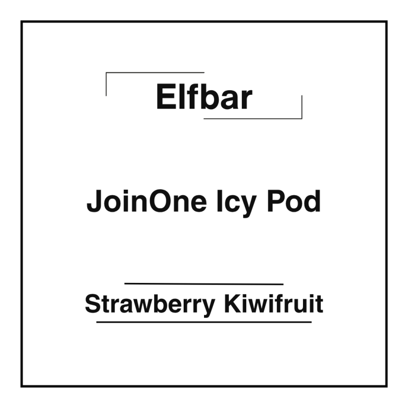 Elfbar JoinOne Icy Pod Strawberry Kiwifruit