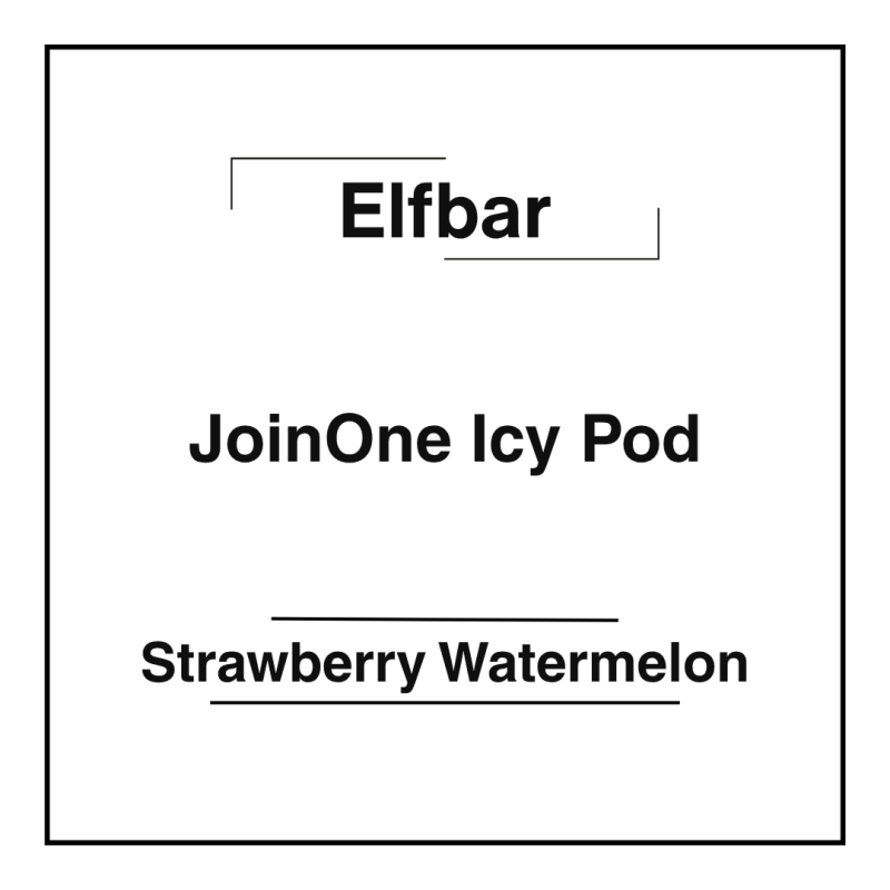 Elfbar JoinOne Icy Pod Strawberry Watermelon