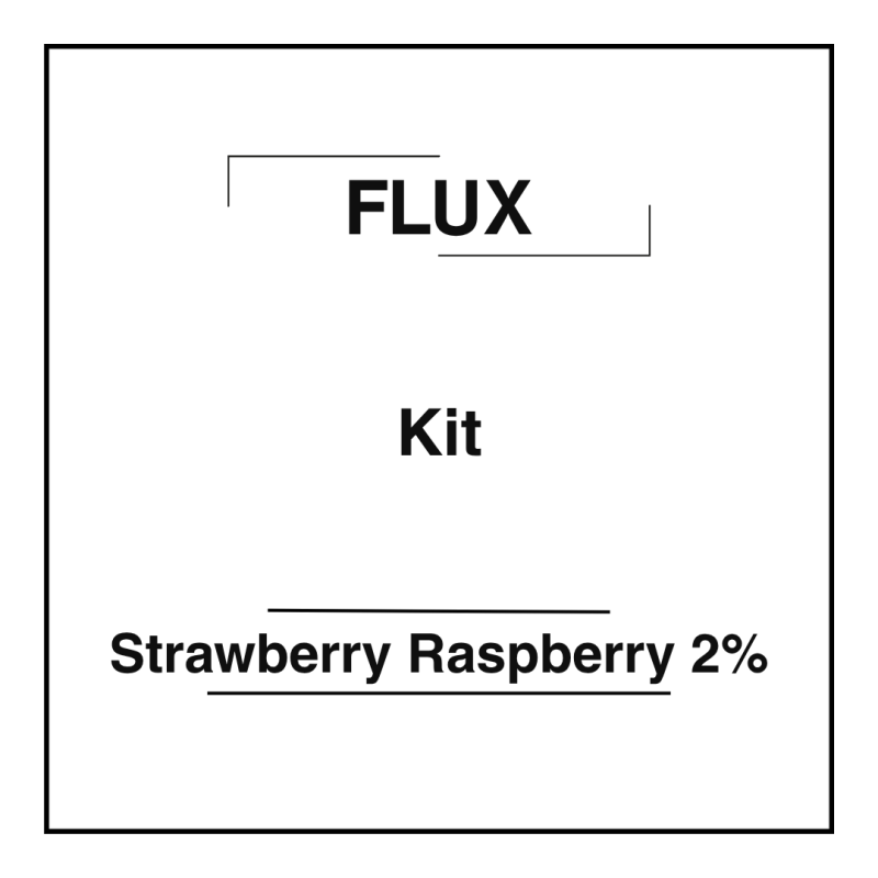 FLUX Kit Strawberry Raspberry 2%