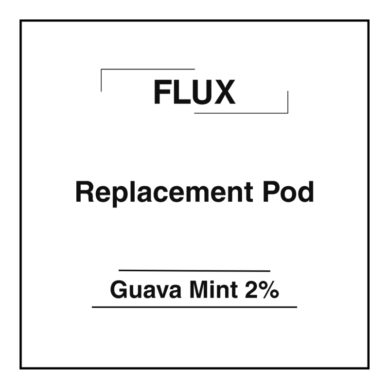 FLUX Replacement Pod Guava Mint 2%