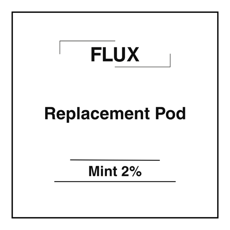 FLUX Replacement Pod Mint 2%
