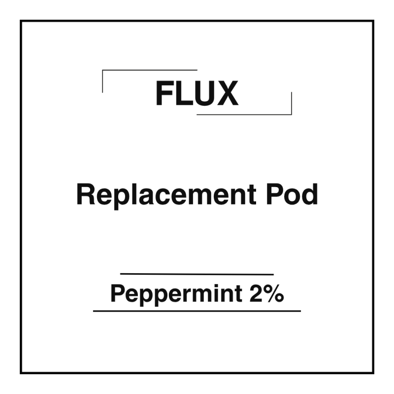 FLUX Replacement Pod Peppermint 2%