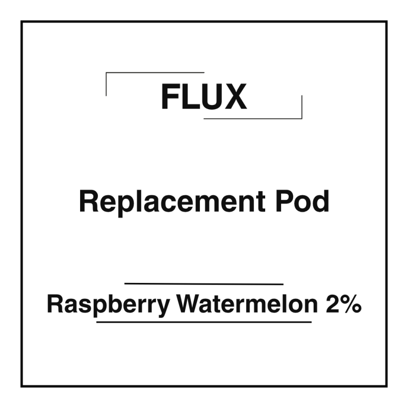 FLUX Replacement Pod Raspberry Watermelon 2%