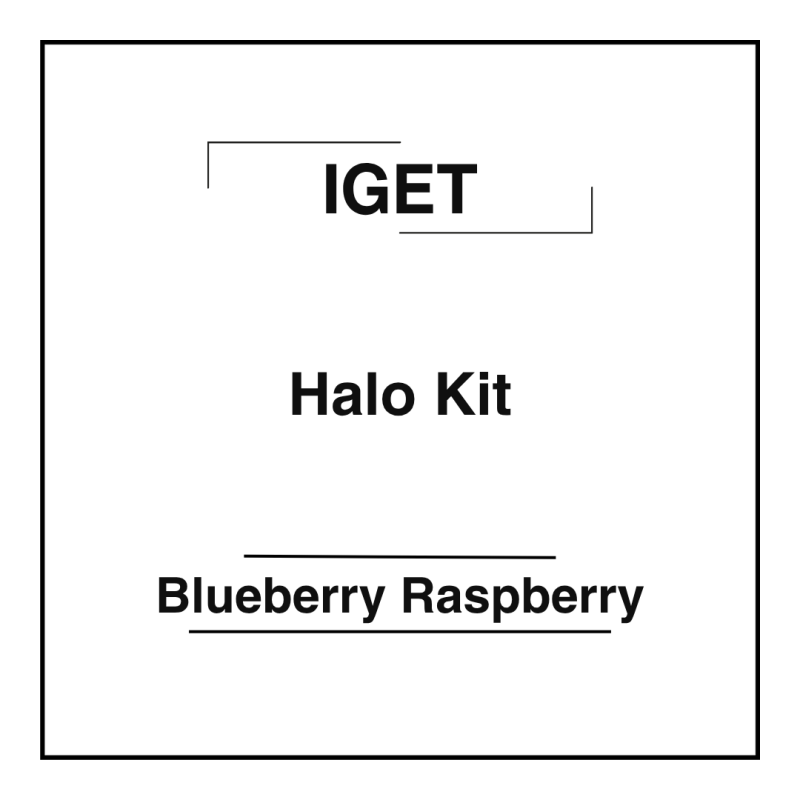 IGET Halo Kit Blueberry Raspberry