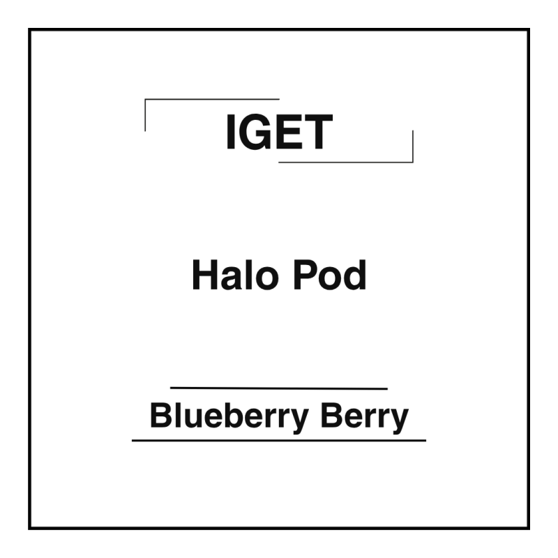 IGET Halo Pod Blueberry Berry