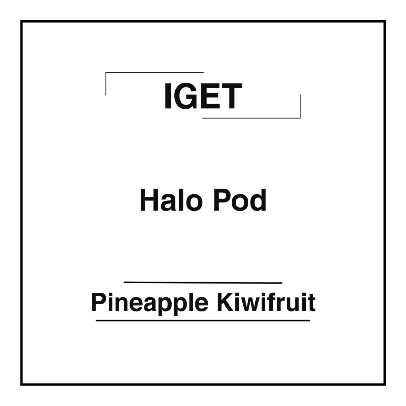 IGET Halo Pod Pineapple Kiwifruit