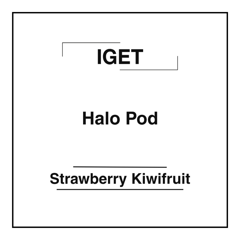 IGET Halo Pod Strawberry Kiwifruit