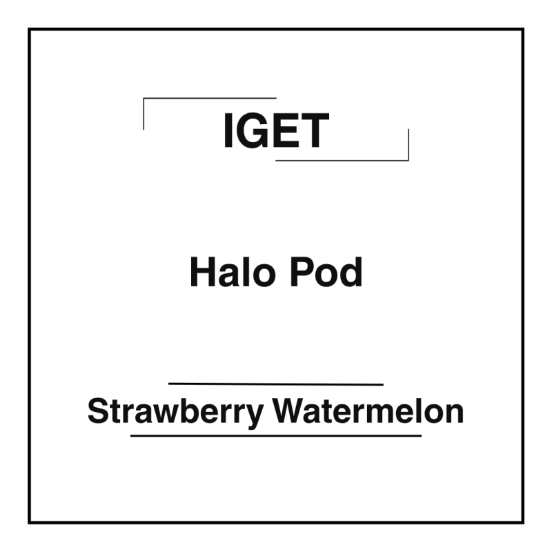 IGET Halo Pod Strawberry Watermelon