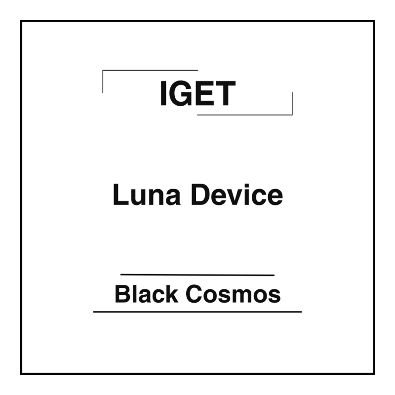 IGET LUNA Device - Black Cosmos
