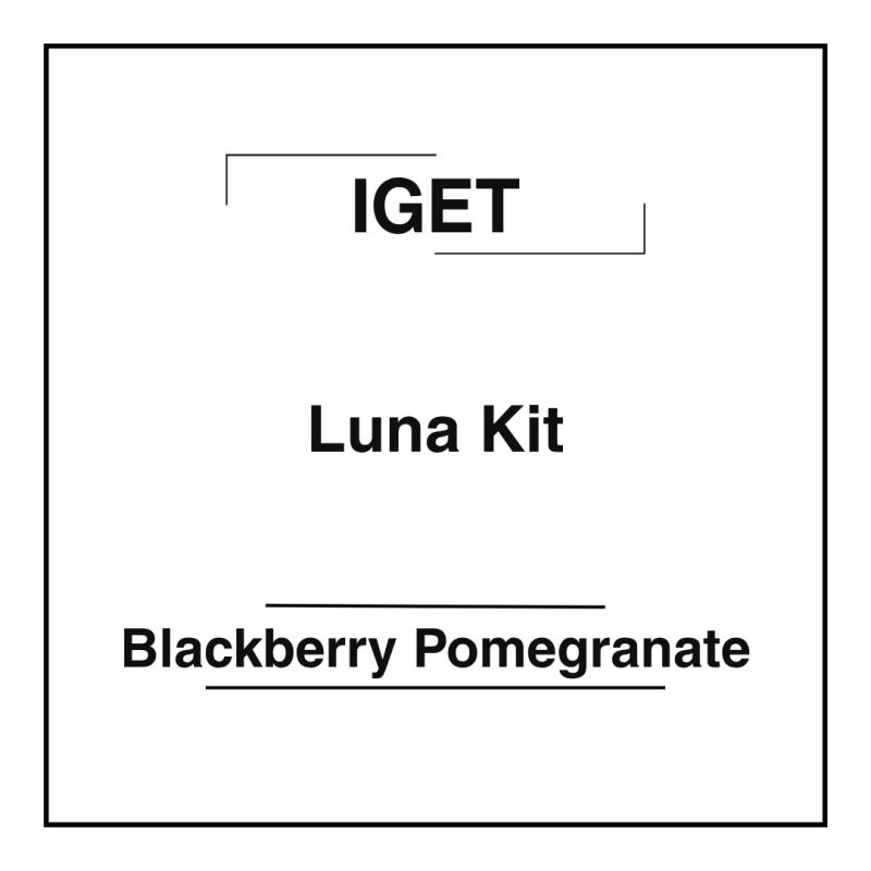 IGET LUNA KP13000 KIT-Blackberry Pomegranate