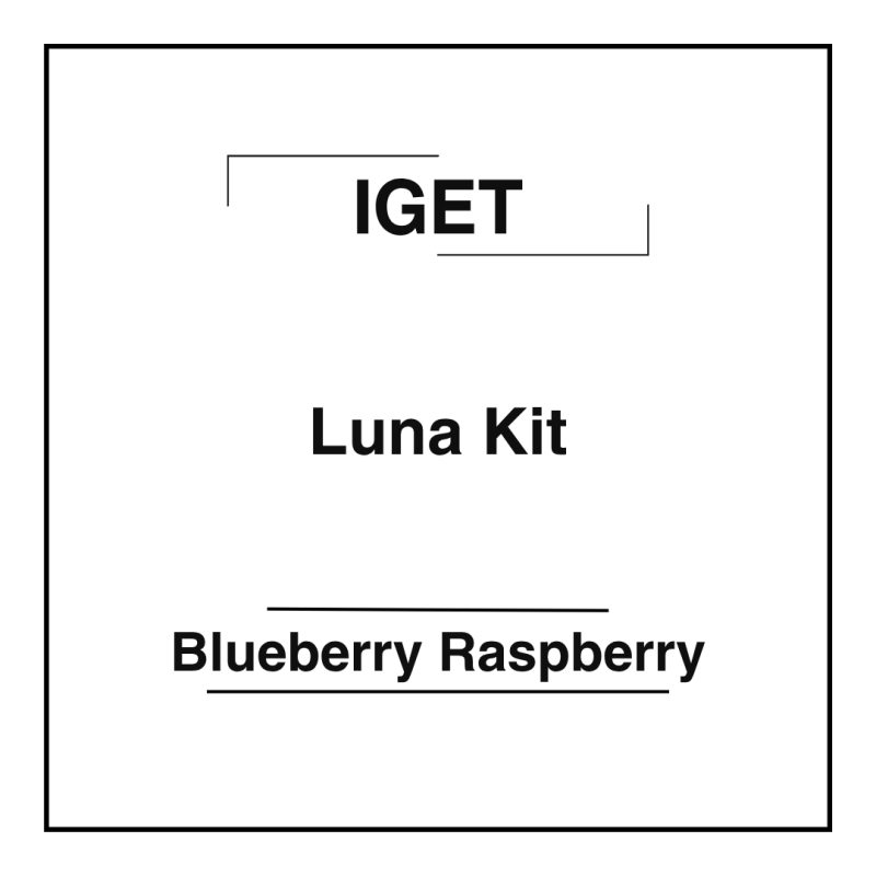 IGET LUNA KP13000 KIT-Blueberry Raspberry