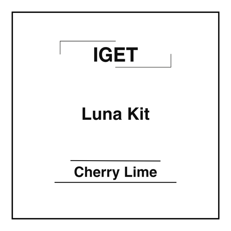 IGET LUNA KP13000 KIT-Cherry Lime