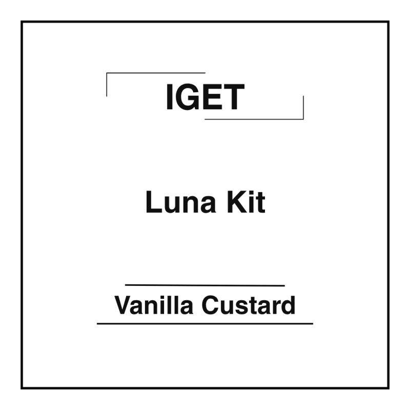 IGET LUNA KP13000 KIT-Vanilla Custard
