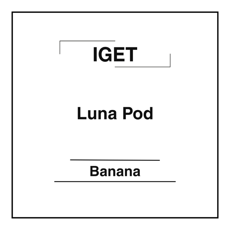 IGET LUNA KP13000 POD-Banana