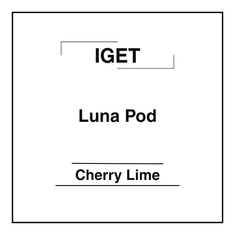 IGET LUNA KP13000 POD-Cherry Lime