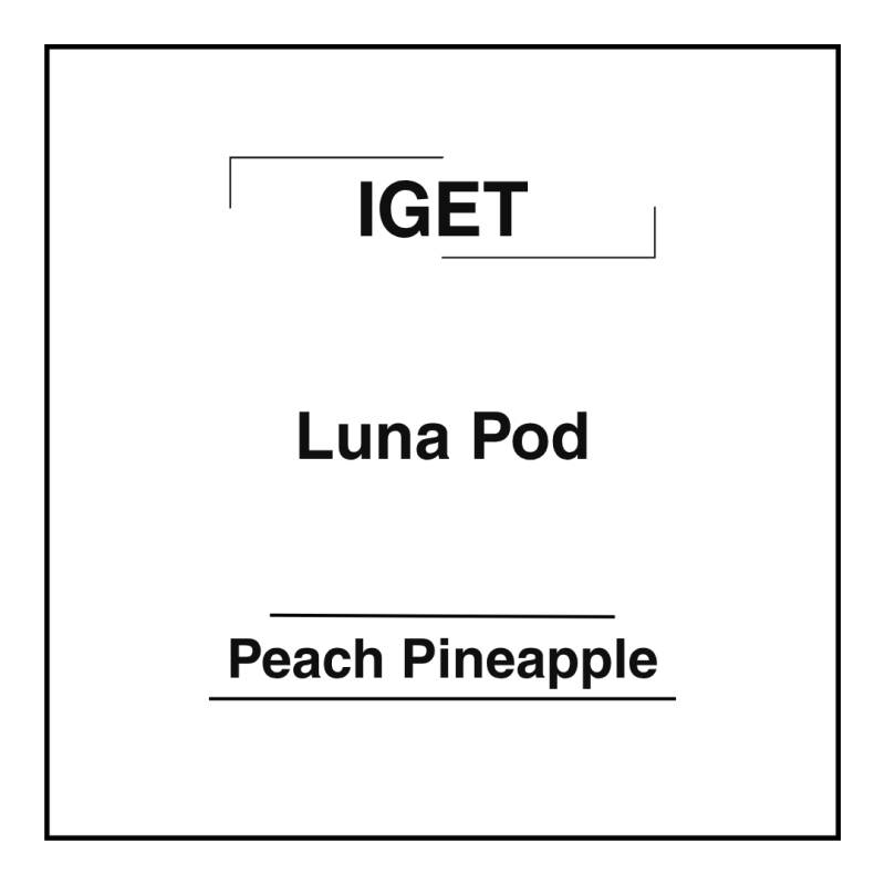 IGET LUNA KP13000 POD-Peach Pineapple