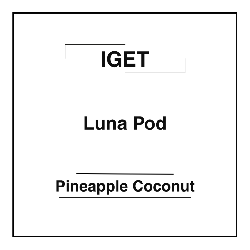 IGET LUNA KP13000 POD-Pineapple Coconut