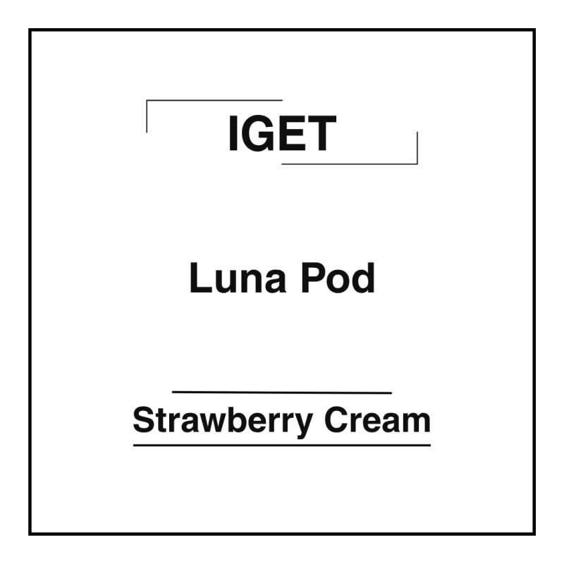 IGET LUNA KP13000 POD-Strawberry Cream
